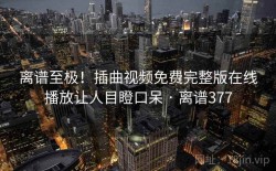 离谱至极！插曲视频免费完整版在线播放让人目瞪口呆 · 离谱377