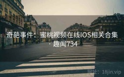 奇葩事件：蜜桃视频在线IOS相关合集 · 趣闻734