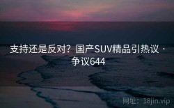 支持还是反对？国产SUV精品引热议 · 争议644