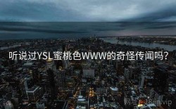 听说过YSL蜜桃色WWW的奇怪传闻吗？