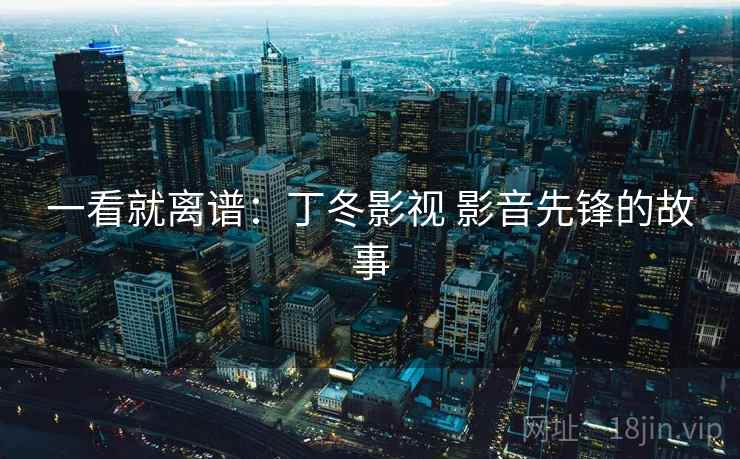 一看就离谱:丁冬影视 影音先锋的故事 一看就离谱:丁冬影视 影音先锋的故事